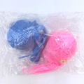 Octopus squishy water toys in blue and pink colors, packaged in a clear polybag - Octopus 2pcs
