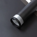 Waterproof solid matte black flower wrapping paper roll for florist bouquet packaging - New Era - Element Black