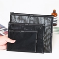 Three piece set of black mesh storage bags in small medium and large sizes - 06+07+08 3-Piece Set