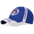 Cappellino da baseball Amburgo blu navy e bianco con ricamo laterale e stemma della città - 55-60cm / Blu