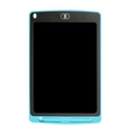 Blue LCD writing tablet for kids with stylus pen and clear button on white background - 10" / Light Blue