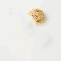 Hohlstecker im Sonnenblumen-Design in Goldoptik für mehrreihige DIY-Halsketten - 3-Reihen Gold (Ohne Federring)
