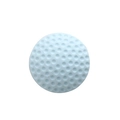 Light blue golf-textured silicone door stopper wall protector for impact cushioning - Blue