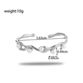 Bracciale a onde in acciaio argento con perle tonde e specifiche dettagliate sulle taglie - Bracciale Rigido Con Perle Argentate / Argento