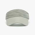 Grey quick-dry sun visor hat with perforated breathable fabric for summer outdoor travel - Adjustable / Light Gray