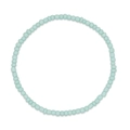 Handgefertigtes minzgrünes Perlenarmband zum Stapeln für den minimalistischen Look - Mintgrün