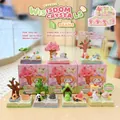 Cute Siamese Secret Wisdom Crystal Stone blind box figure with open book base decor - Wisdom Crystal Little Bean Series / Random 1PC