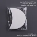 Disposable non-woven crescent eyeshadow stickers large size 30pcs in transparent bag - 30Pcs/Large/OPP Bag