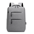 Gray Double Zip with USB