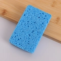 Absorbierender blauer Zelluloseschwamm mit Wabenstruktur für die Küchenreinigung - Blau