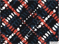Aurora starry sky water transfer nail sticker WG4001 with dark tie-dye abstract pattern - WG4001