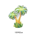 Detail of 100x82cm tropical coconut palm tree foil balloon for summer party decor - 100*82cm / Double-headed Coconut Tree