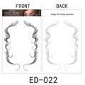 Adesivo per tatuaggio capelli ED-022 impermeabile per attaccatura capelli ondulata - ED-022 / 11*18cm