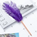 Or Rose (Plume Violet Foncé)