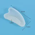 Translucent silicone comb mold for DIY epoxy resin projects, size 9.5x5.5x1.2cm - No. 4 Comb