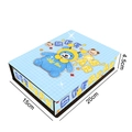 DIY Diamant Malerei Aufbewahrungsbox, Blau mit Bee Bear Motiv, Größe 20x15x4,5 cm - Bienenbär (4)