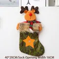 Small Christmas Sock Reindeer
