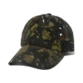 Outdoor camouflage baseball cap with forest pattern in bionic leaf print for tactical use - 56cm-60cm / Autumn Forest Camouflage