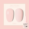 Lichtroze soak-off gel nagellak G001 met matte en glanzende afwerking 7.5ml - Lichtroze (001)