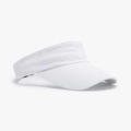 White breathable mesh sun visor hat for summer outdoor sports and running activities - Adjustable / White (25H229)