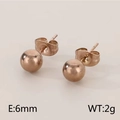Ροζ Χρυσό 6mm(KE101797-Z)