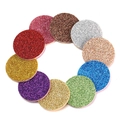 Cuscinetti colorati con glitter