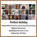Papel vintage para scrapbooking con 60 hojas de 24 patrones de fotografía artística - Vacaciones Perfectas