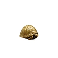 Realistische Messing-Schildkröte mit antikem Bronze-Finish für Büro-Schreibtischdeko - Kopf-Einziehende Schildkröte / Bronze