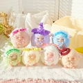 Set of seven colorful plush dolls in various outfits for creative desk decoration - 1018 Elf Party Series / Random One