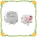 Easter sheep resin silicone mold for DIY candle cups and plaster succulent pots - Little Lamb Planter 002