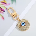 Gold Hollow Round Eye (11) / Gold