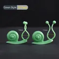 Groene slakvormige plantenclips per 10 stuks voor klimplanten en muurbevestiging - 10 Stuks Verpakking / Groen