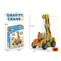 DIY Gravity Crane assembly toy kit for kids STEAM science learning and physics education - Crane