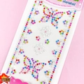 DIY cartoon 3D acrylic stickers with colorful rhinestones and pearls for craft kits - Two Butterflies Gems