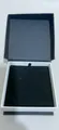 Caja plegable blanca y negra de alta gama (papel) / 8.5*8.5*3cm