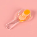Modèle de nourriture miniature en gelée orange sur cuillère pour bricolage créatif - Transparent-Jambon