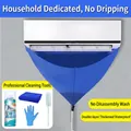 5-piece air conditioner cleaning kit with 260ml foam spray and waterproof cover set - Water Bag 4-Piece Set + 1 Bottle 260ml Cleaner