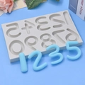 Silikonform für Kuchen mit 3D-Zahlen und mathematischen Symbolen für DIY-Backen - Zahlen