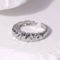 Silver Irregular Texture Style (JR318)
