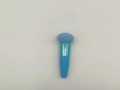 Spugnetta trucco blu a forma di fungo con manico per sfumature cosmetiche professionali - Blu