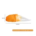 Realistic fake fried crab claw prop, 10cm resin food model for creative displays - Tempura Crab Claw - No Buckle Model