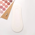 Fantasmini donna ultra sottili in seta di ghiaccio bianca con suola in silicone - Taglia unica / Bianco