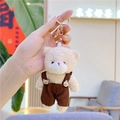 Teddy Bear Dark Brown Pants Gold Clasp