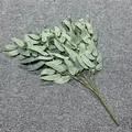 Artificial willow leaf decorative branch in grey green for home floral arrangement decor - Grey Green