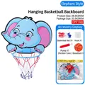 Cartoon elephant indoor basketball hoop set with mini ball and pump for toddlers - [OPP Bag] Elephant - Hanging Basketball Board