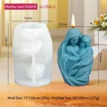 Silicone mold for mother and child candle with dimensions 71x110mm for Thanksgiving decor - Mother and Child B (GJ-026-1)