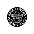 Mafia Lovers Book Club ronde emaille speld in zwart en wit met pistool en wijnstok - Mafia Lovers Pistool Ontwerp (QHXZ2630)