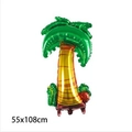 Coconut tree shaped foil balloon for party decoration, measuring 55x108cm in size - Coconut Tree