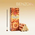 Mahendra Benzoin Incense Sticks pack with large box and hexagonal tubes in bright orange - Benzoin
