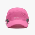 Berretto da baseball rosa ad asciugatura rapida con logo KAIRUI e mesh traspirante - Regolabile / Rosa Rosso